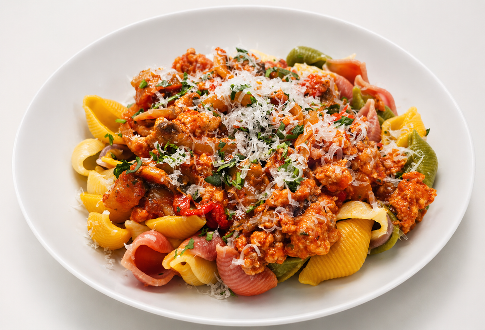 Conchiglie alla Salsiccia