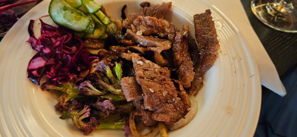 Wagyu Steak with Quick Sides