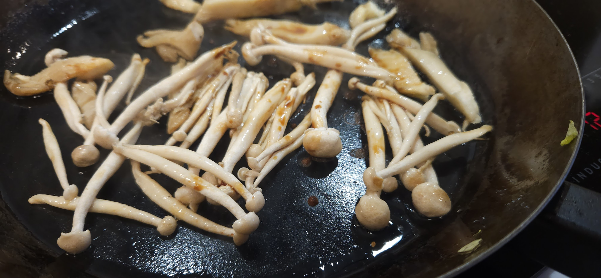 Treat the mushrooms the same way and hold them back until the end for better texture.